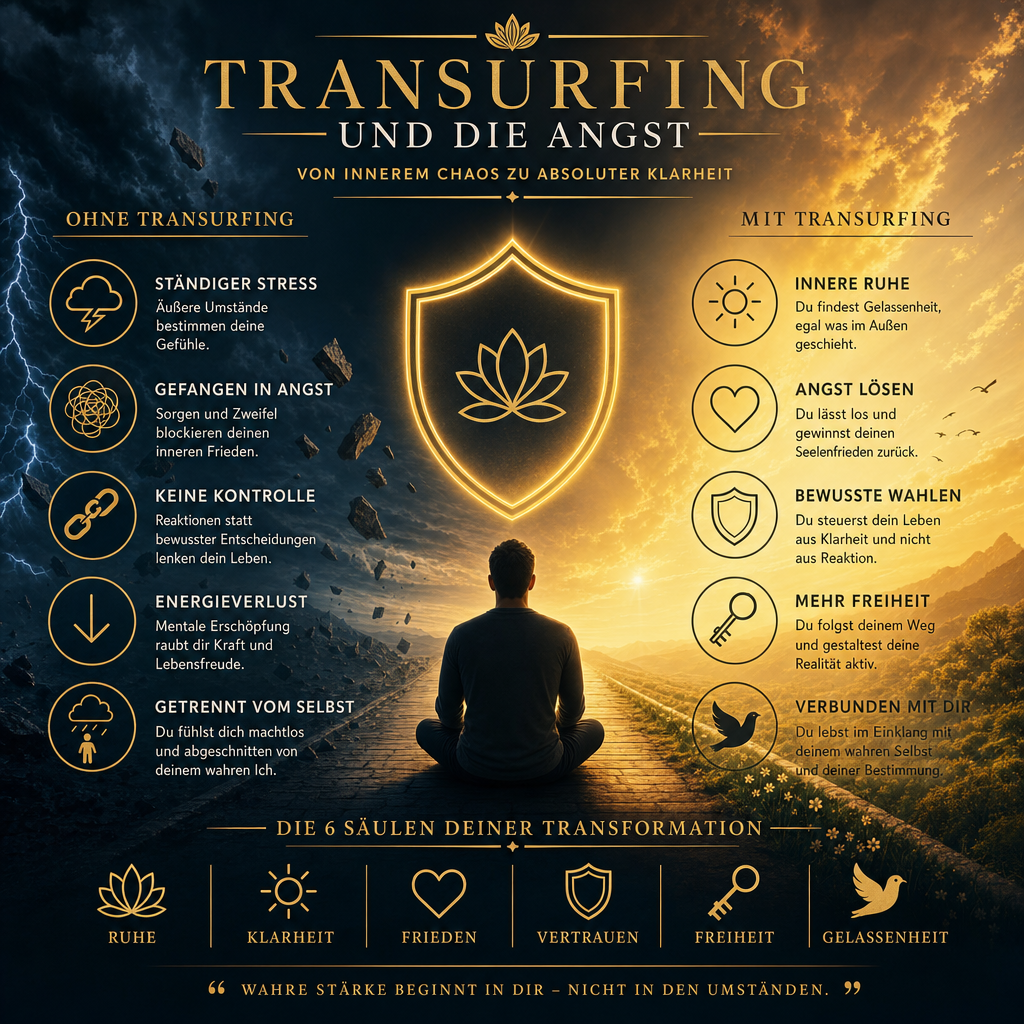 **BRAND STYLE GUIDE – PROJECT: TRANSURFING**
1. **COLOR PALETTE**: Primary Gold `#C9A050`, Deep Storm Blue `#1A2B37`, Radiant Amber `#FDB813`.
2. **ICON STYLE**: Minimalist, elegant line-art icons. Color: Solid Gold.
3. **BACKGROUND STYLE**: Deep Storm Blue gradient.
4. **MOOD**: Powerful, protected.

**BILDMOTIV:**
Ein zentriertes, minimalistisches Line-Art-Icon eines goldenen Schildes, das von einer feinen, leuchtenden Aura umgeben ist. Es symbolisiert absolute emotionale Unangreifbarkeit. Keine Texte im Bild.