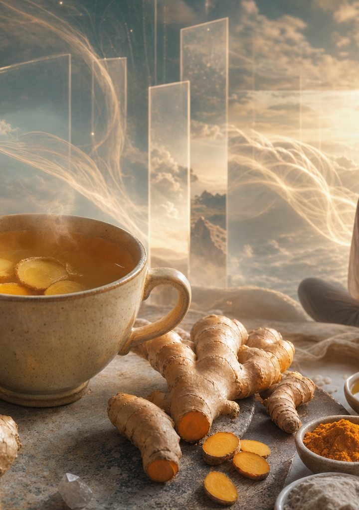 Ginger & Turmeric Tea: Clearing Your Energy (and Your Afternoon)