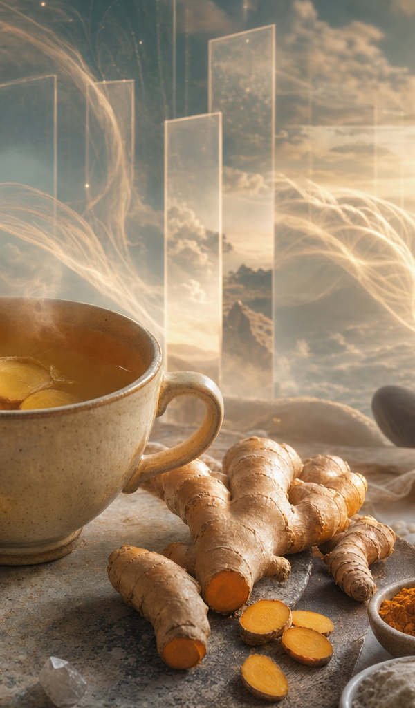 Ginger & Turmeric Tea: Clearing Your Energy (and Your Afternoon)
