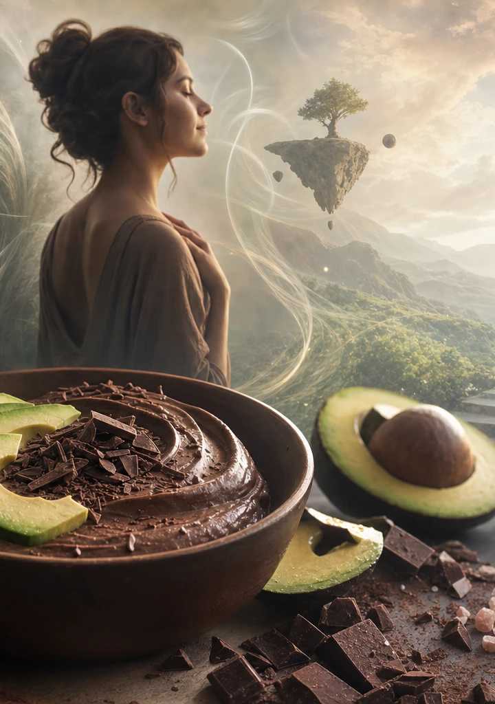 La Réalité de Velours : Mousse au Chocolat et à l'Avocat Sans le Balancier du Sucre